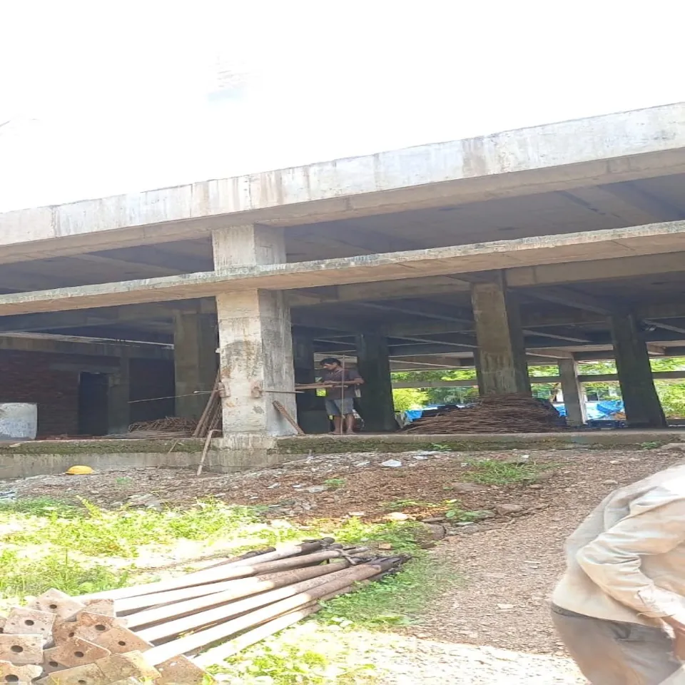 College building construction in Murbad — site photograph 2
