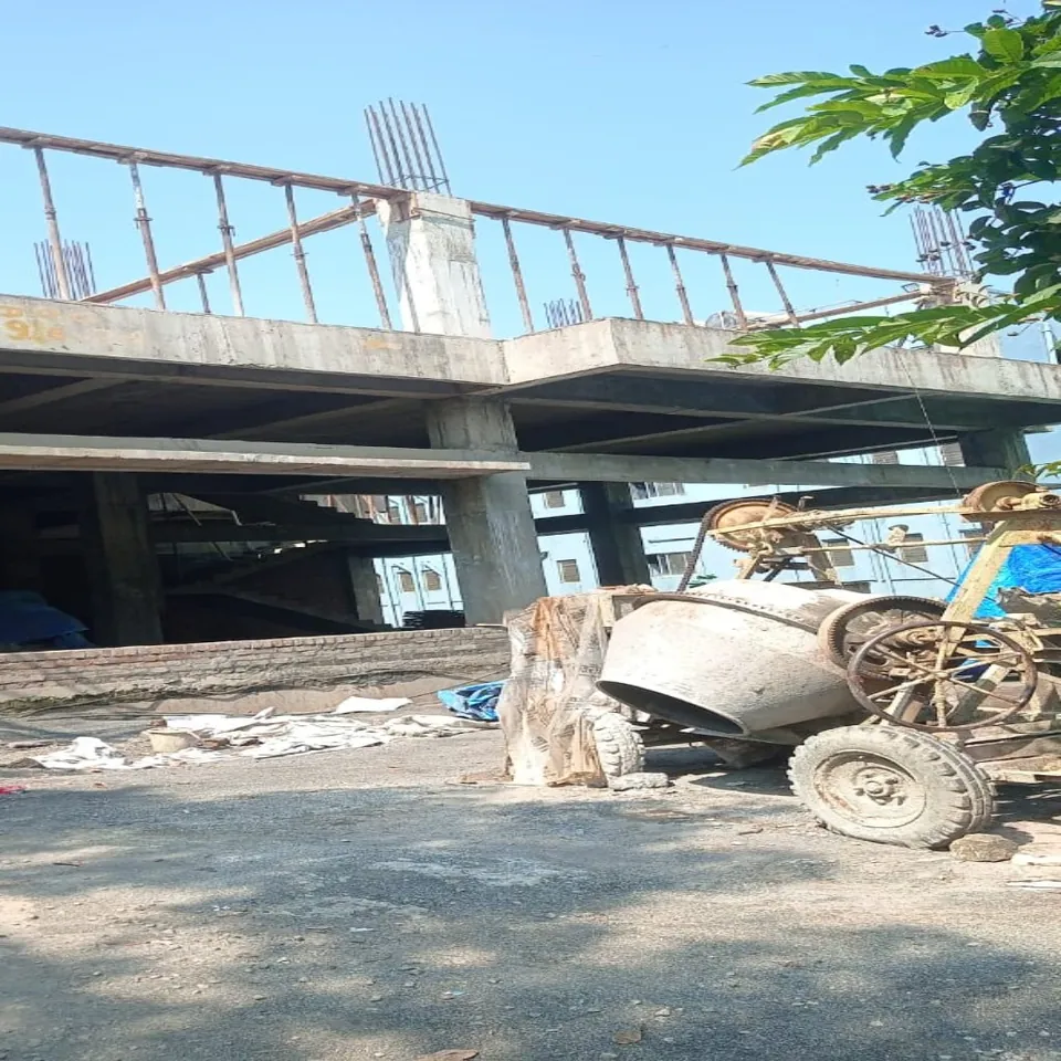 College building construction in Murbad — site photograph 5