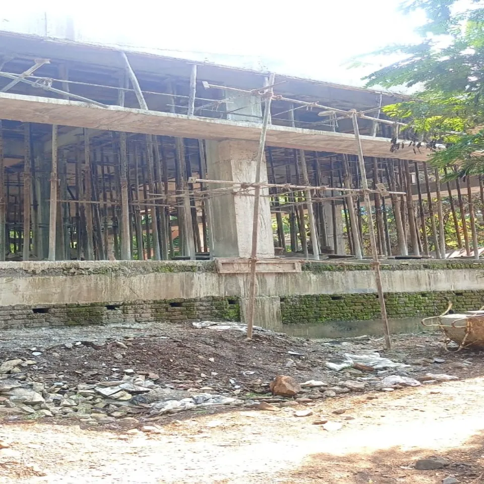 College building construction in Murbad — site photograph 6