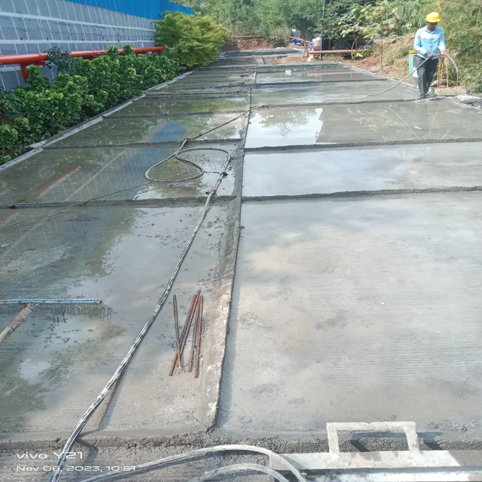 Road and excavation work at C5, Murbad — site photograph 13